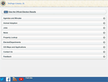 Tablet Screenshot of dupageco.org